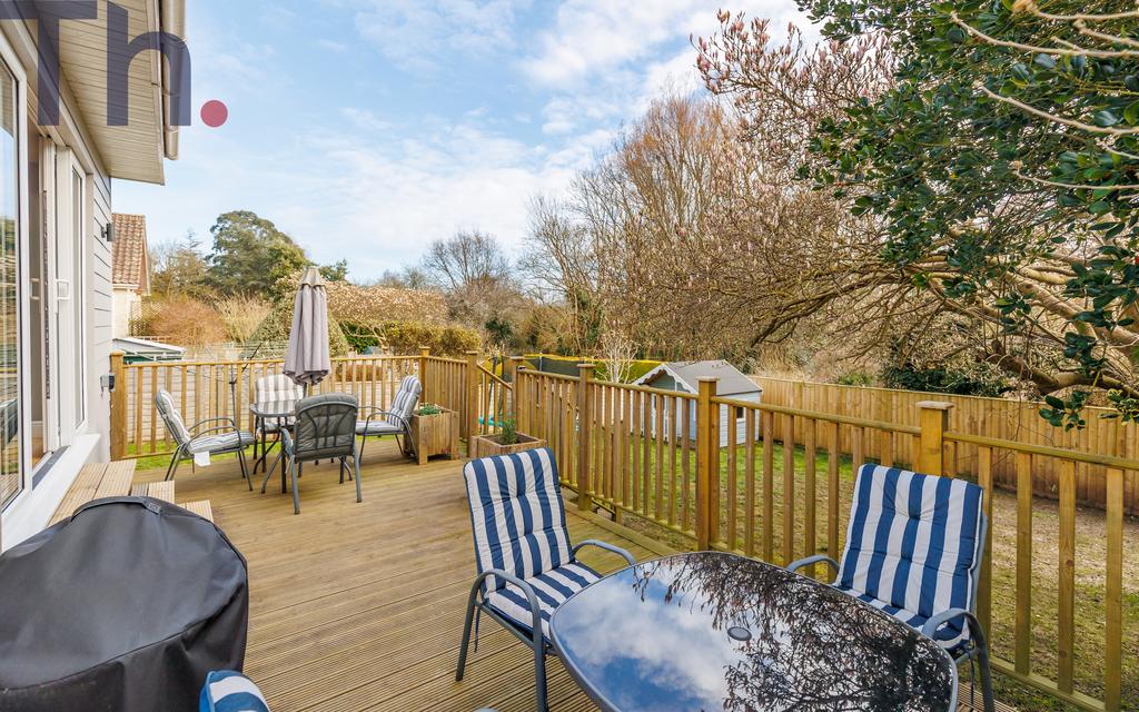 Rear Terrace & Garden