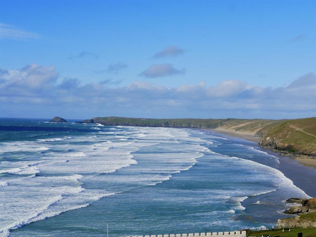 Perranporth Beach, From the Property