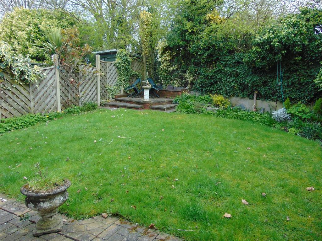 Rear garden