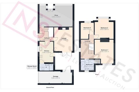 3 bedroom end of terrace house for sale, St Barnabas Road, Middlesbrough, TS5