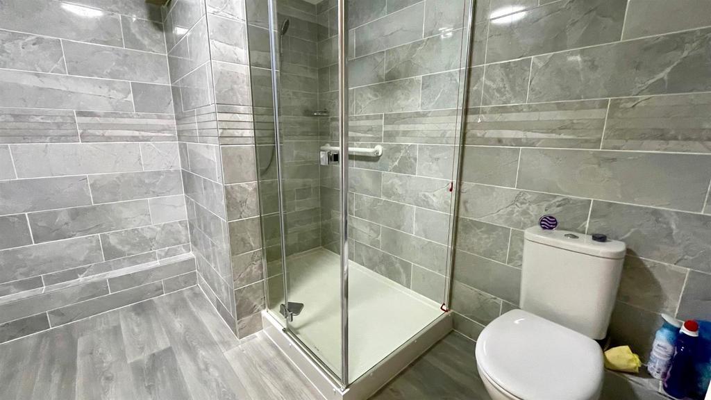 Refitted shower room