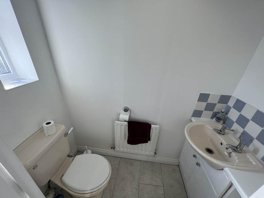 Downstairs cloakroom
