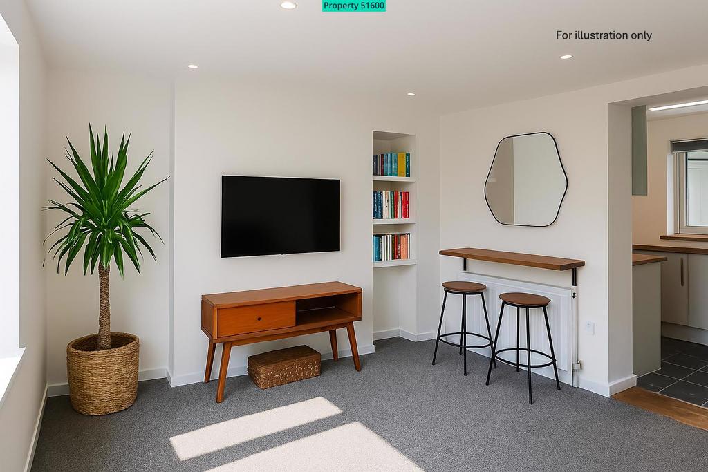 Digital image living room