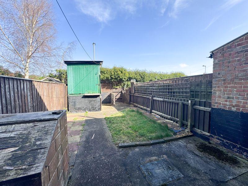 Rear garden