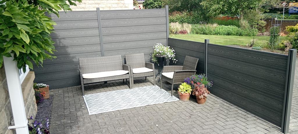 Rear garden