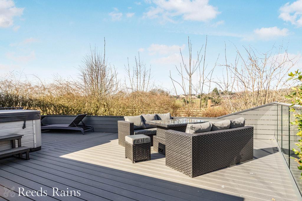 Decked Patio Area