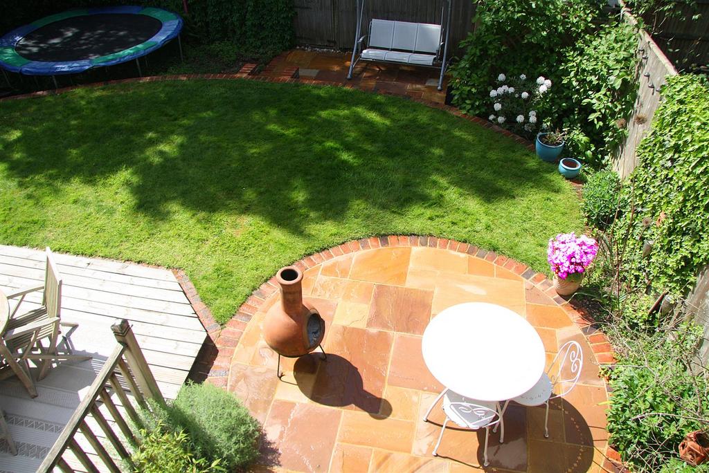 Back garden, elevated