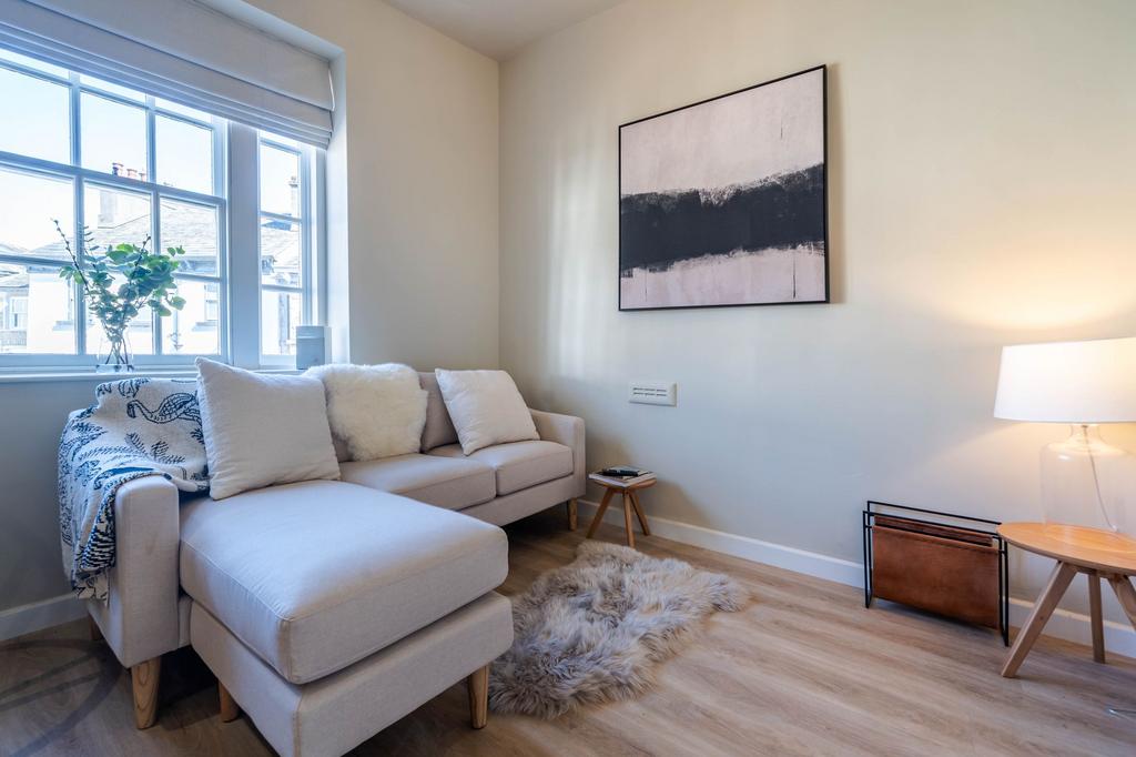 Open plan living area