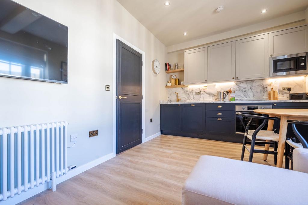 Open plan living area