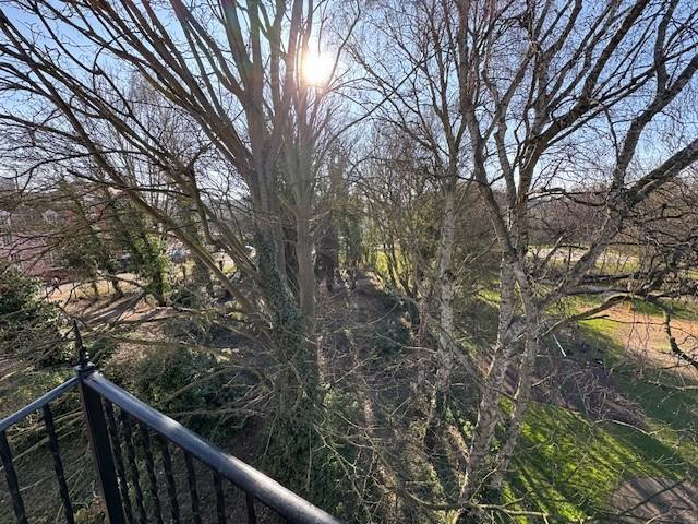 Attractive Area Of Woodland To Side Of The Flat