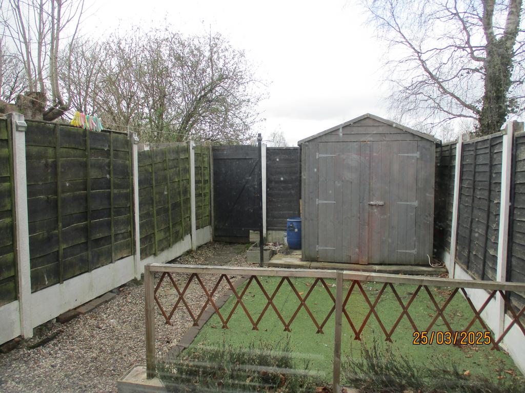 Rear garden