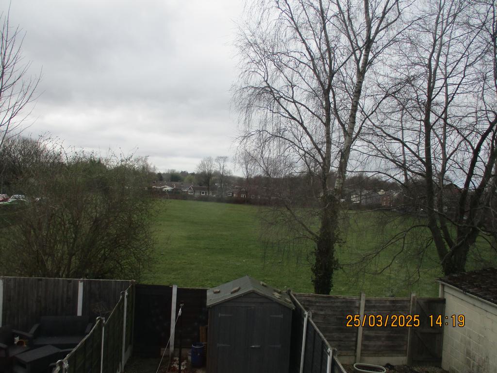 Overlooking field