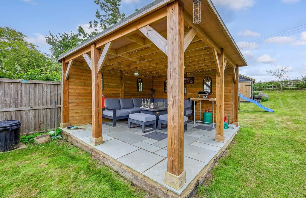 Covered Seating Area