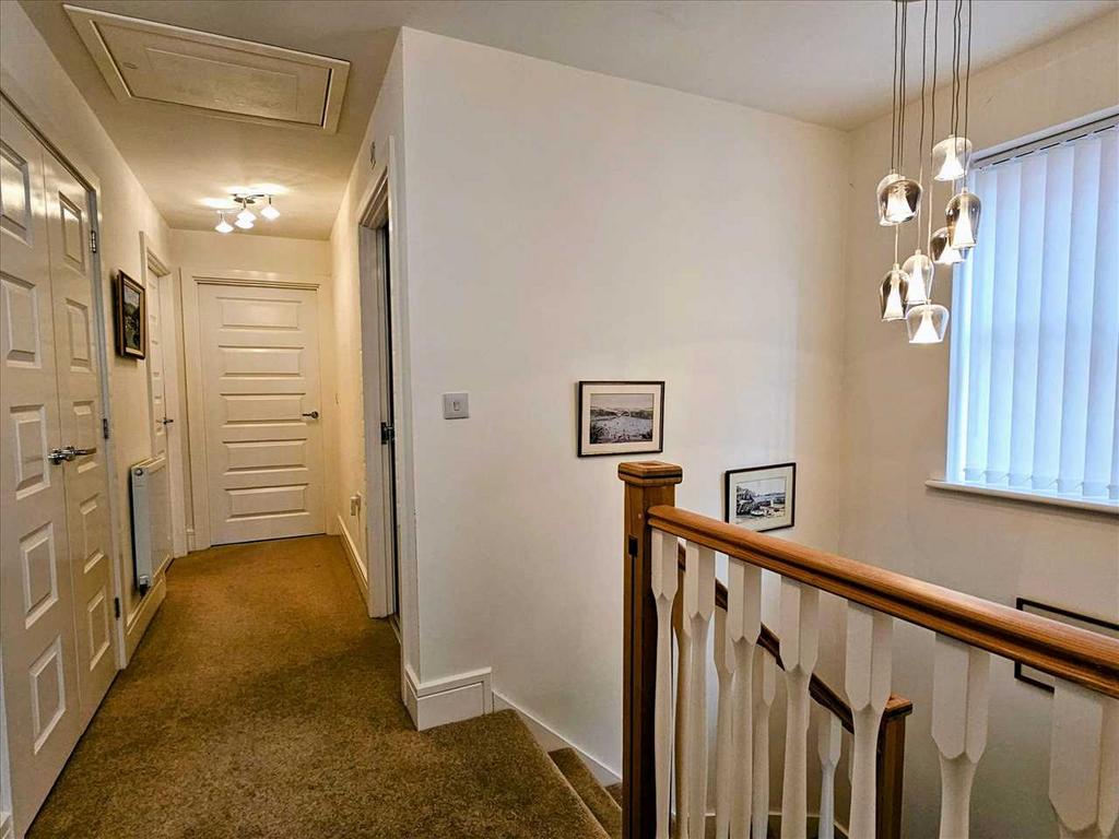 Stairway and First