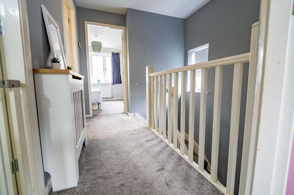 Stairs and landing