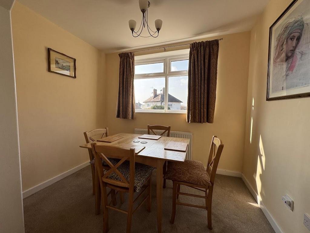 Extended dining room