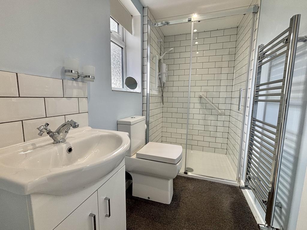 Downstairs shower room
