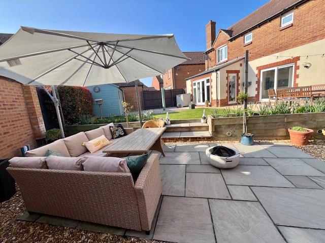 Sunken Patio Area