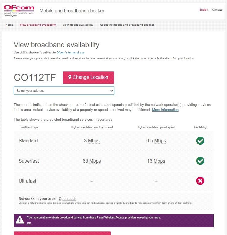 Broadband Check