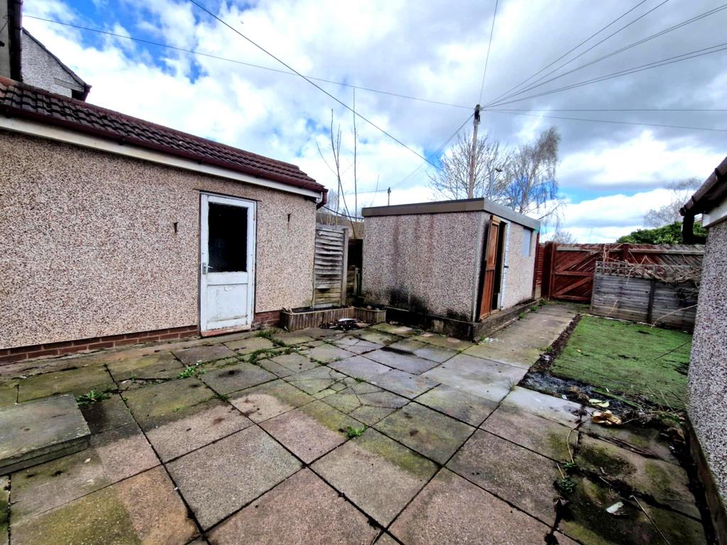 Rear garden