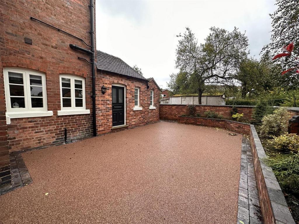 Rear garden