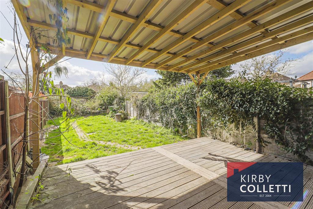 Rear garden