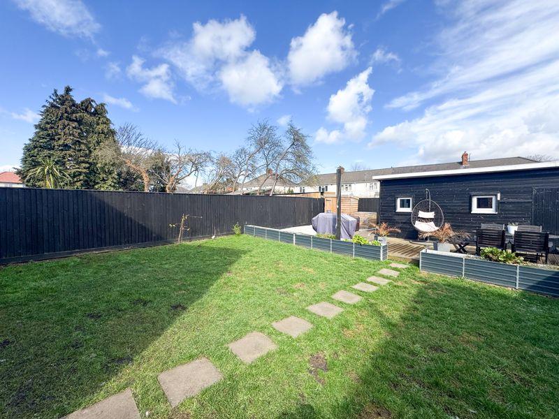 Rear garden