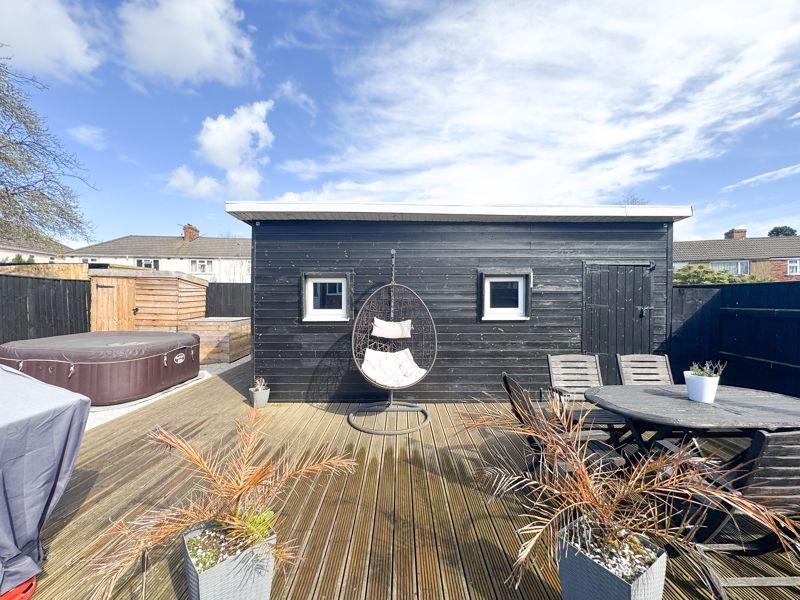 Rear garden view 3