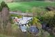 Aerial of house