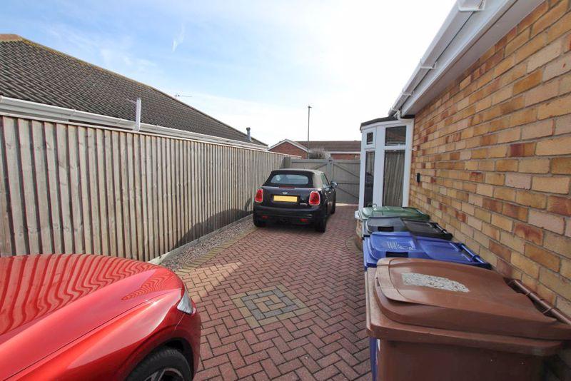 Drive behind gates