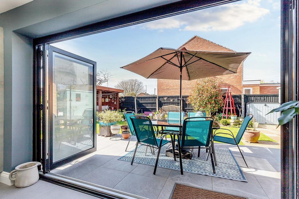 Patio off kitchen