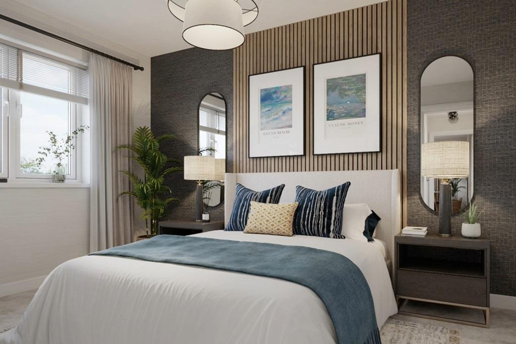 This apartment has two bedrooms