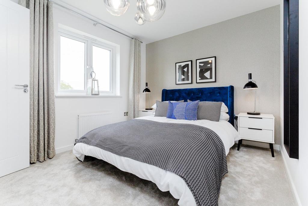 Main bedroom with space for a large bed