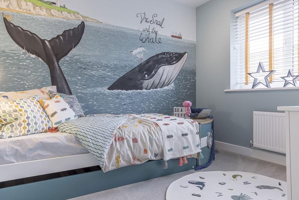 Perfect as a nursery, children&#39;s bedroom or a...
