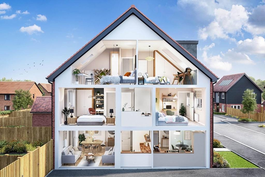 Our three storey Trelton can grow with you -...