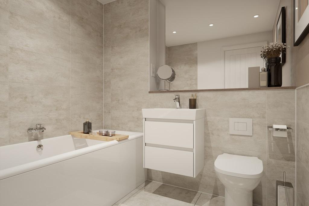 Family-friendly bathroom