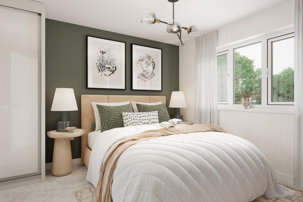 Double room with space for storage