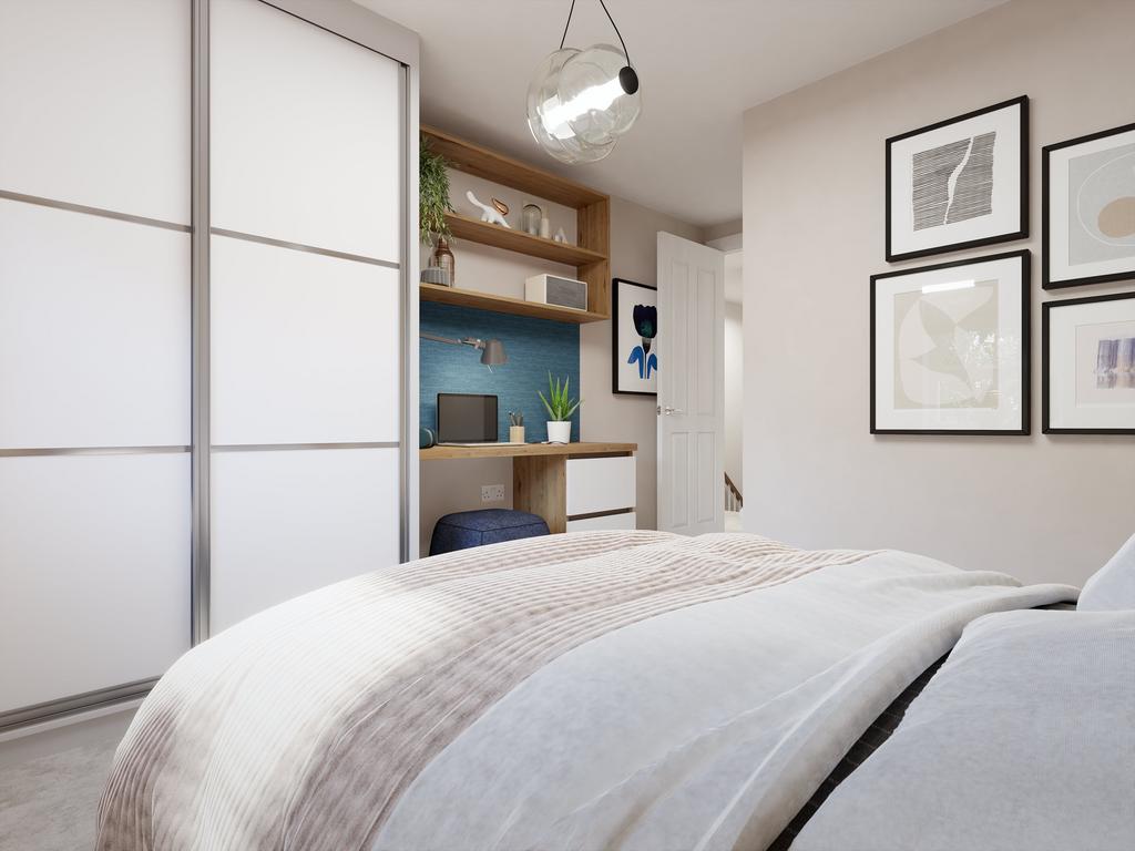 Kirkdale bedroom CGI