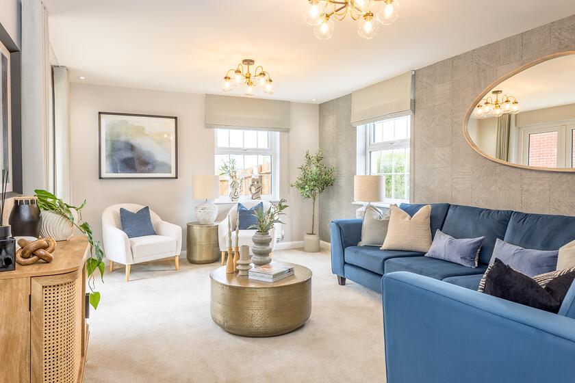 Lounge in the Avondale 4 bedroom home