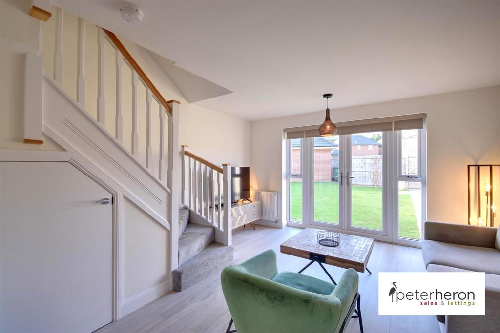 Open Plan Lounge, Dining And Kitchen Area