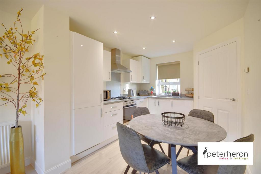 Open Plan Lounge, Dining And Kitchen Area