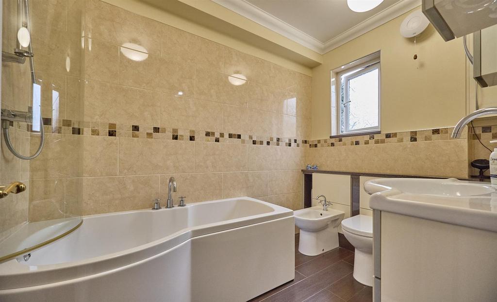 Bathroom to rear