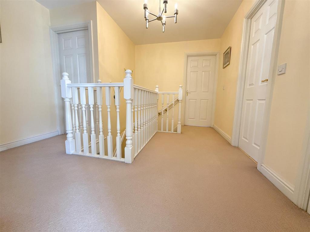 Landing and stairs
