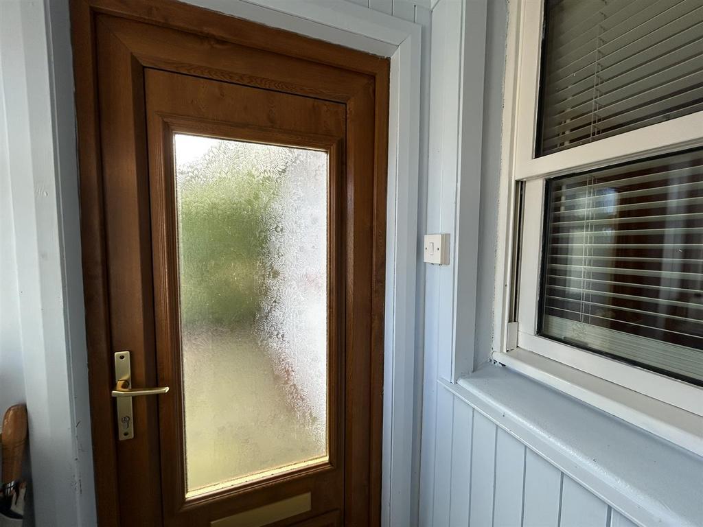 Inside porch