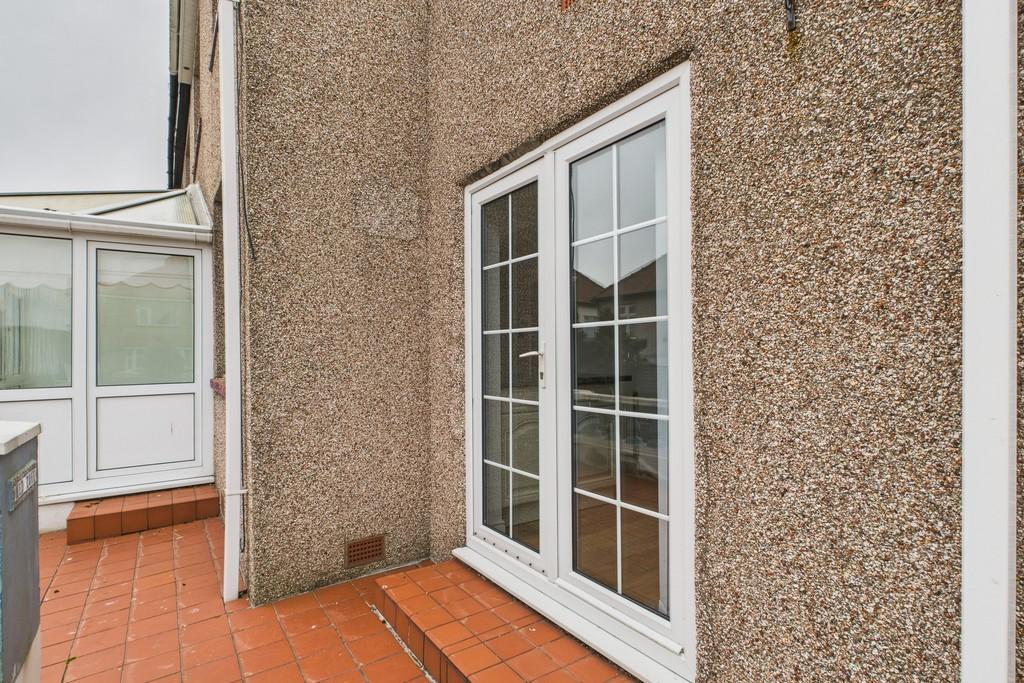 Rear Terraced Area