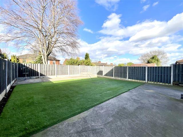 Rear garden
