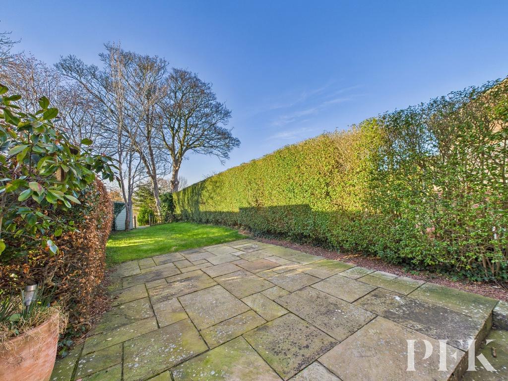 Rear garden