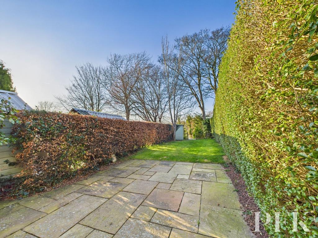 Rear garden
