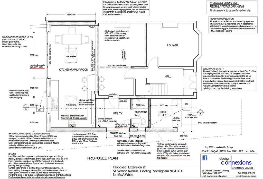 Plans for extension