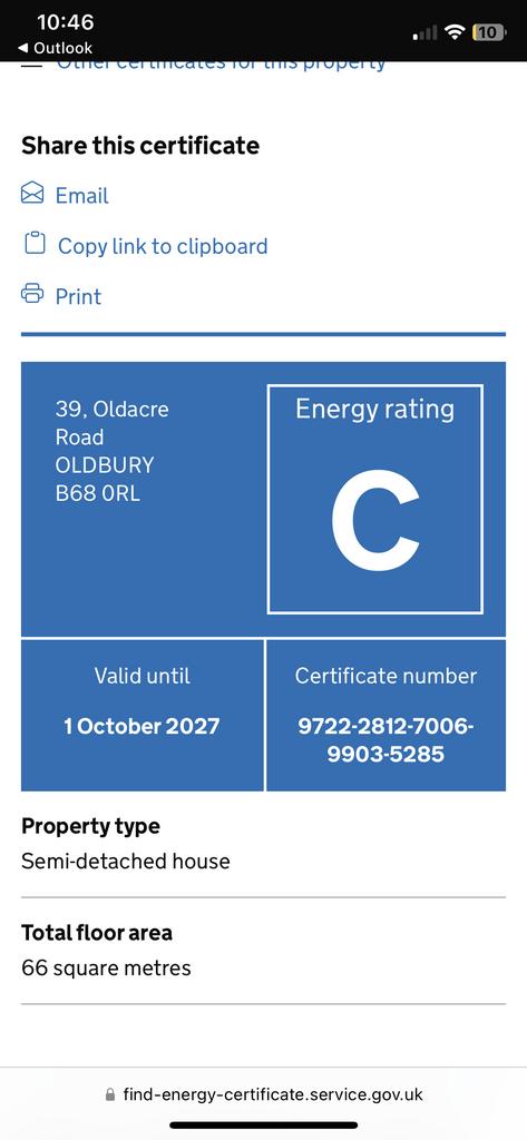 Energy Performance Certificate